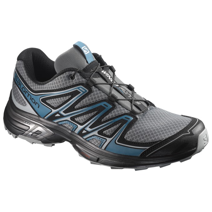 Salomon WINGS FLYTE 2 Zapatillas Trail Running Hombre - Plateadas / Negras - Colombia (57986-QEOM)